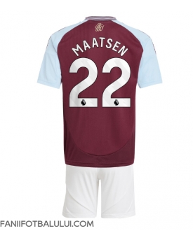 Aston Villa Ian Maatsen #22 Echipament de Fotbal Replică 2024-25 Copii Acasa (+ Șorturi)